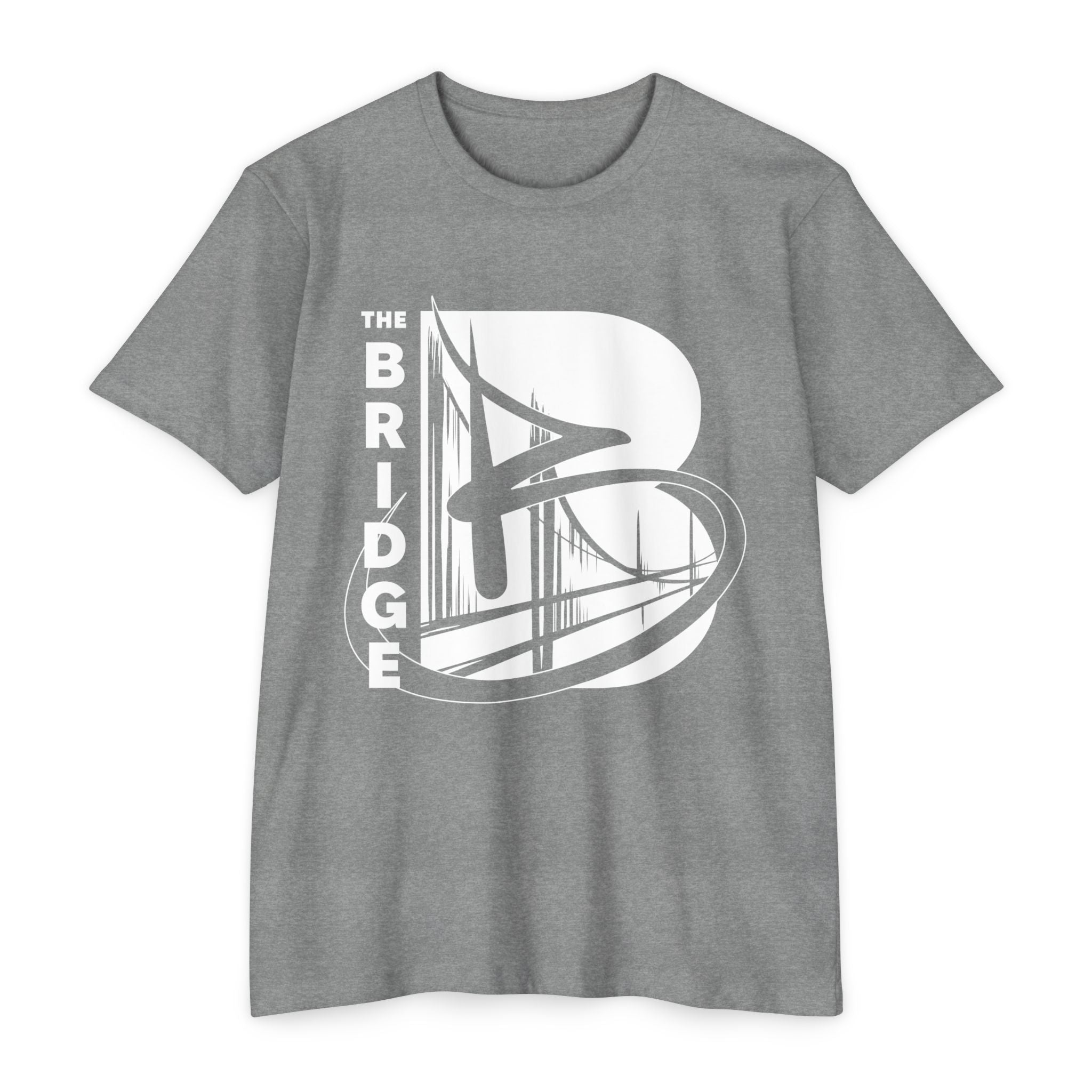 The Bridge  Graphic T-shirt White Logo