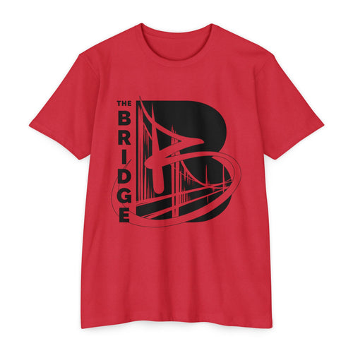 The Bridge Graphic T-Shirt Black Logo