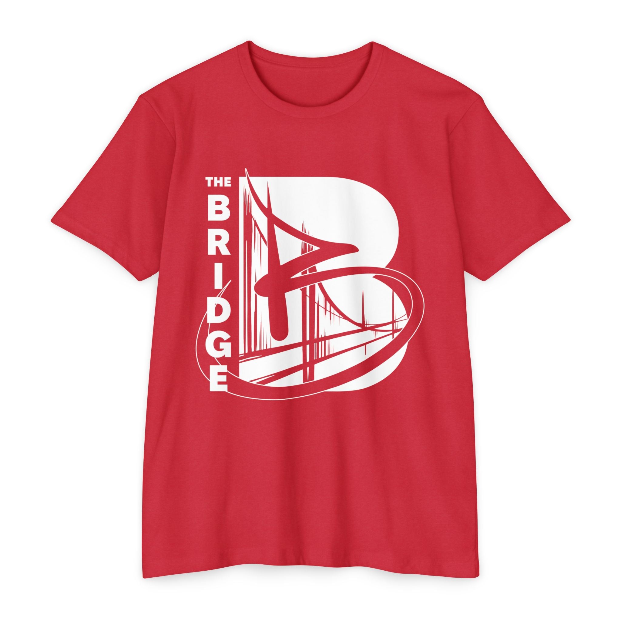 The Bridge  Graphic T-shirt White Logo
