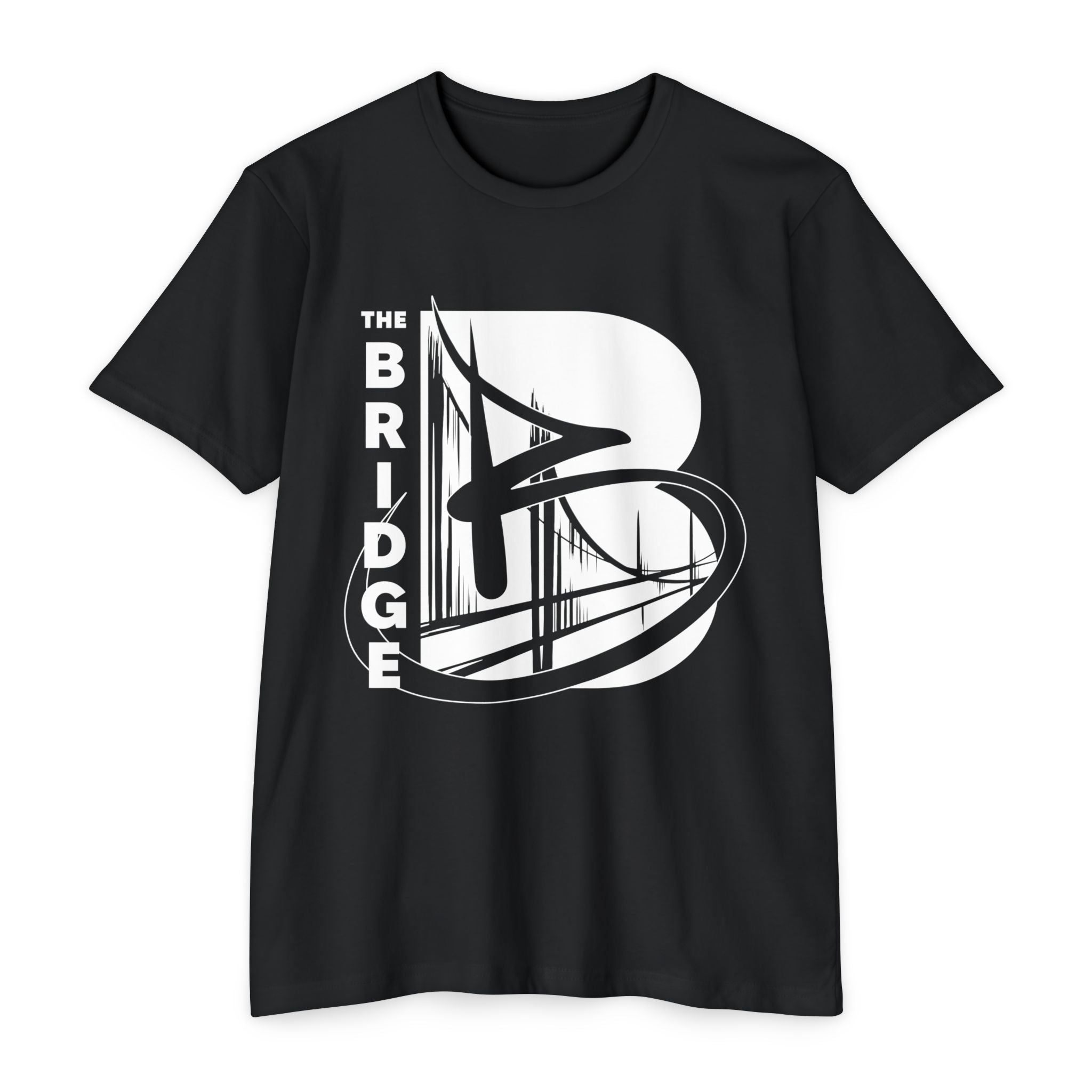 The Bridge  Graphic T-shirt White Logo
