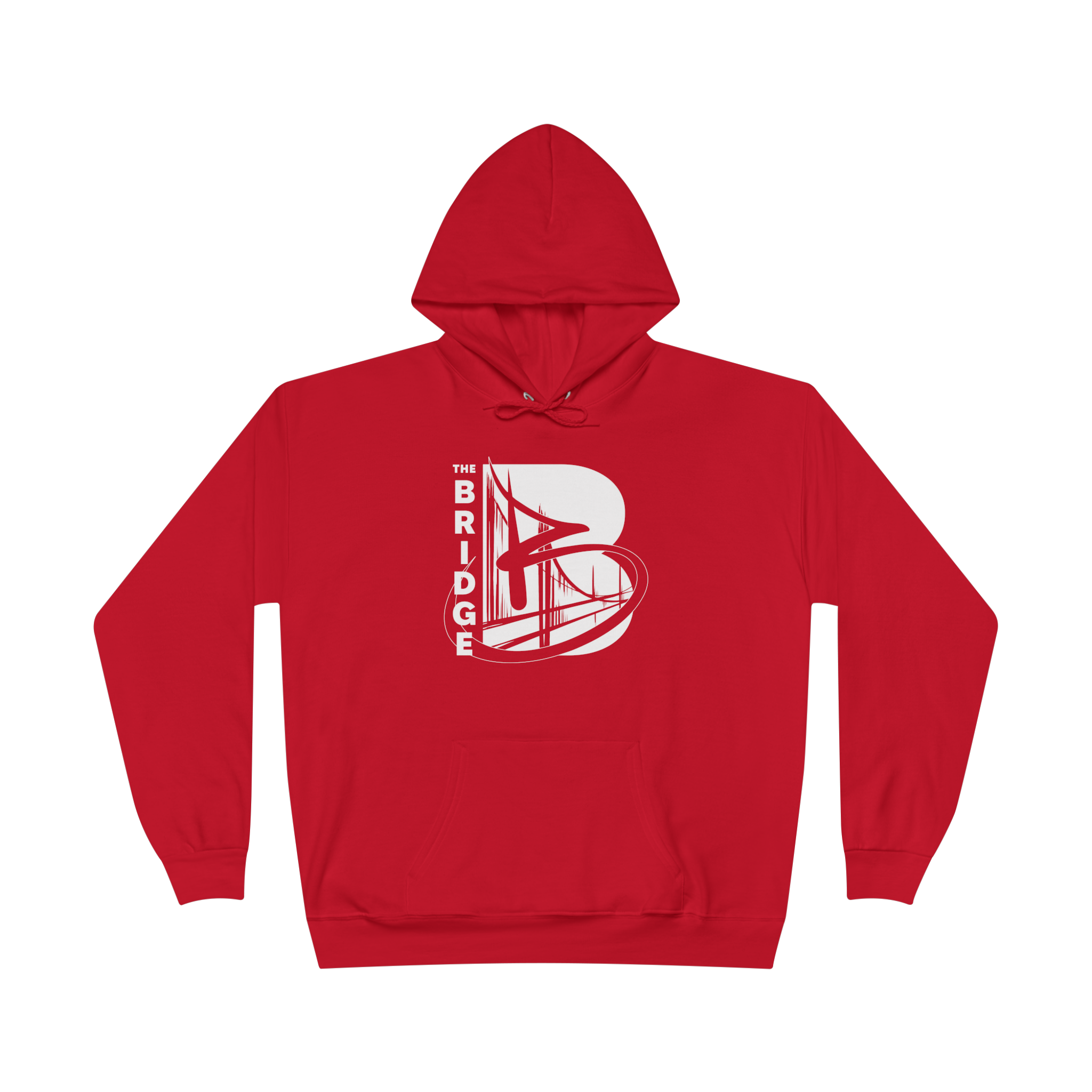 The Bridge Hoodie White Logo