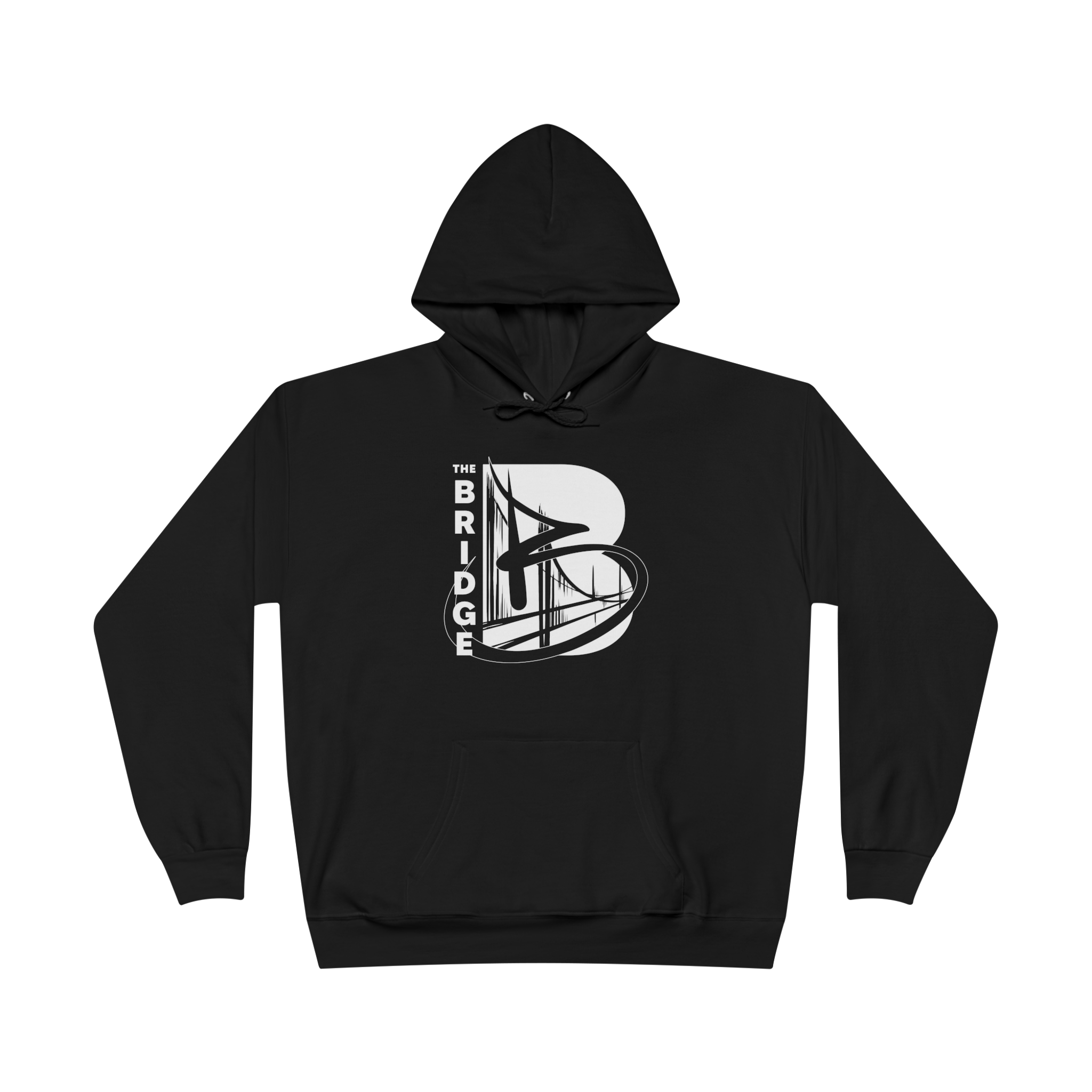 The Bridge Hoodie White Logo