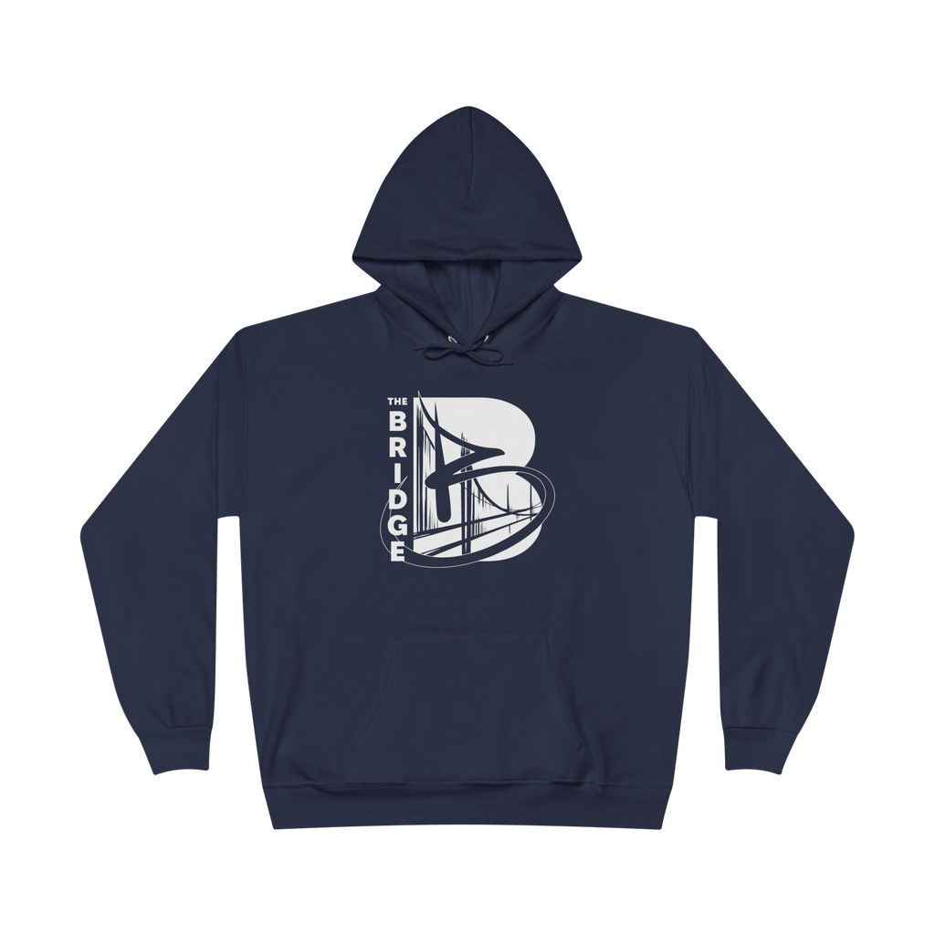 The Bridge Hoodie White Logo