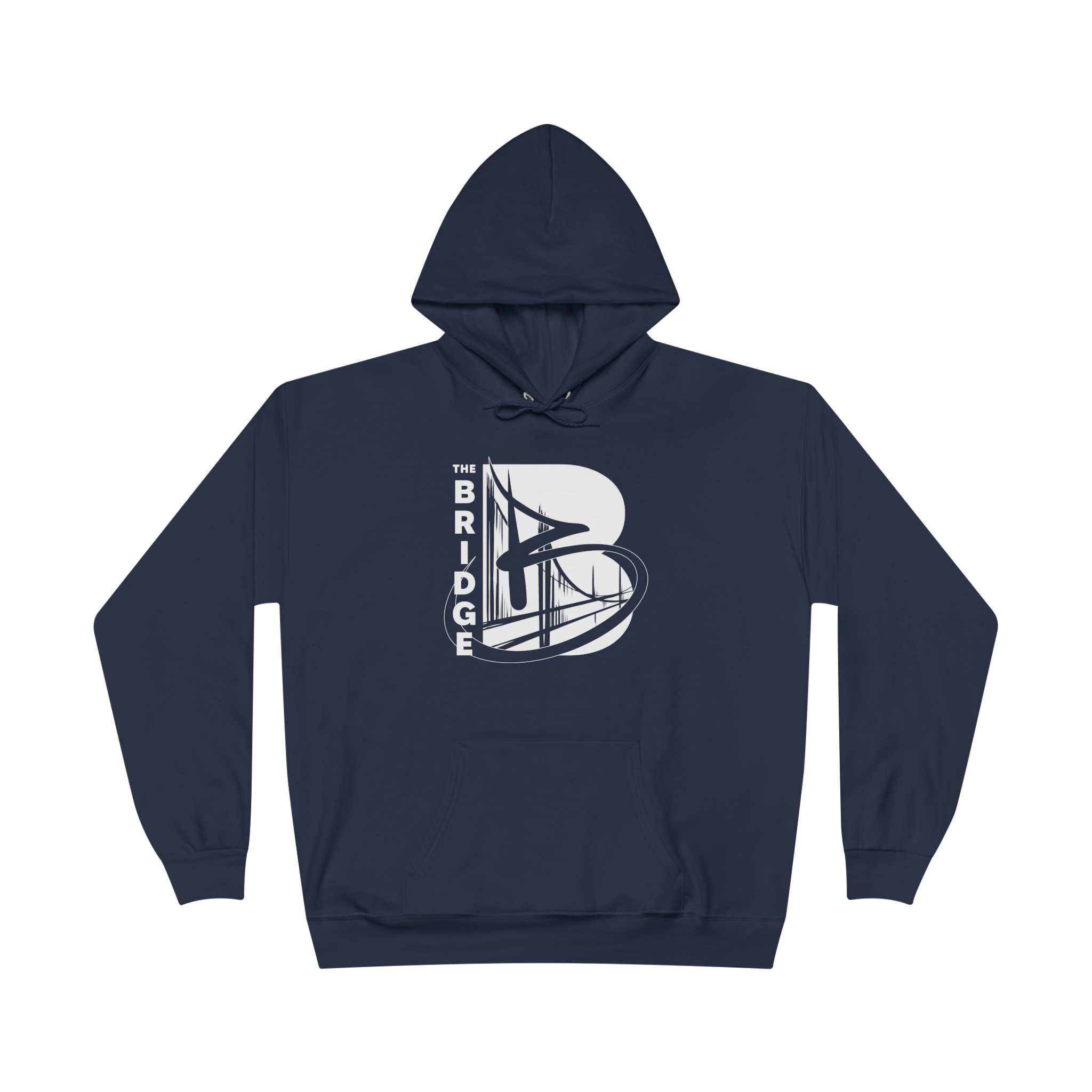 The Bridge Hoodie White Logo