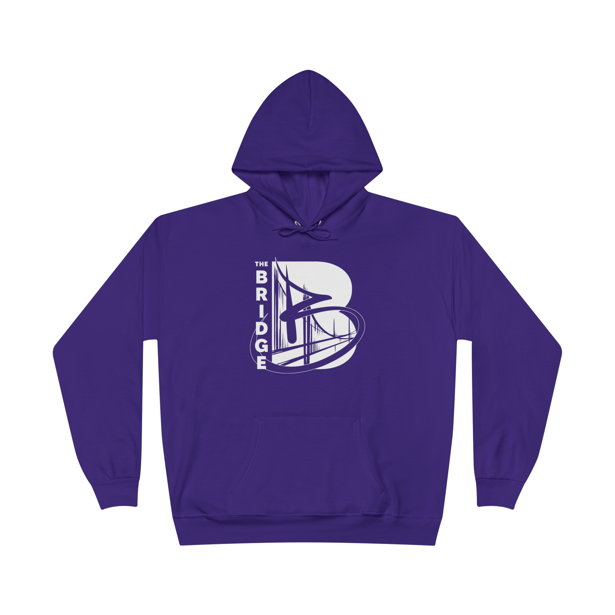 The Bridge Hoodie White Logo