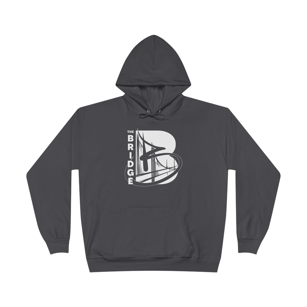 The Bridge Hoodie White Logo
