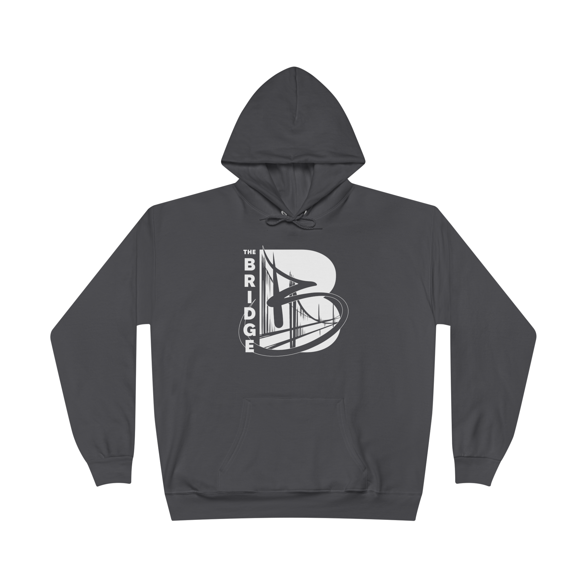 The Bridge Hoodie White Logo